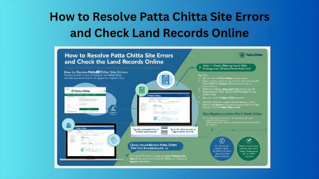 Patta Chitta Mismatch with Sale Deed : Steps to Fix Problem